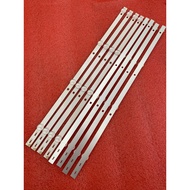 New 8 PCS/set LED Backlight strip for 49U5070 49DL4012N 49PUF6032 K490WDC1 A4 4708-K49WDC-A4113N01 A