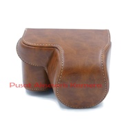 Camera Case For sony A6000 / A6300 light brown