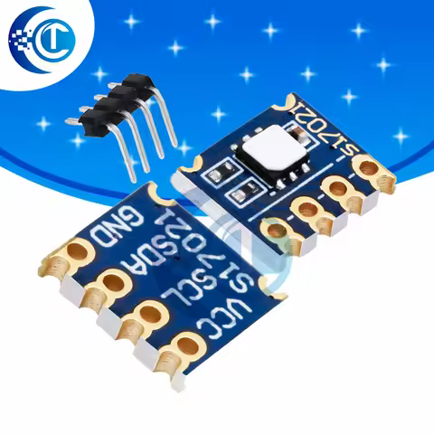 SI7021-A20-GM1R Temperature & Humidity Sensor: High-Precision I2C Interface, Industrial-Grade Module