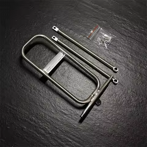 UnionJack Folding Bike Universal V4 Titanium Alloy Cargo Rack Luggage Rack for Brompton bike Accesso