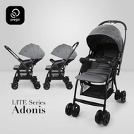 Prego Baby ADONIS Stroller Two Way Facing Newborn Baby Lightweight Push Troli  Toddler Compact Fold 