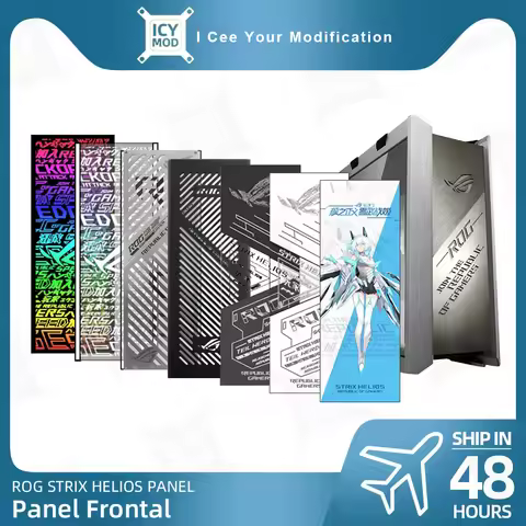 ASUS GX601 Front Panel Metal ROG Strix Helios Case Plate Replacement Lighting Shroud MOD Gaming PC W