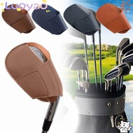 LUOYAO1 Golf Iron Head Cover Outdoors Leather Practical Golf Rod Sleeve