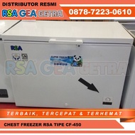 Mesin Kulkas Box Pendingin Chest Freezer RSA CF-450 Garansi 1 Tahun