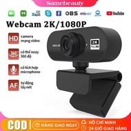 Webcam 4K 2K Livestream có Mic cho PCLaptop Trợ sáng cực tốt webcam pc cam máy tính pc webcam usb