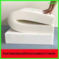 Customized size 50D/35D high-density sponge sofa cushion thickened customized sponge cushion cushion mattress window cushion