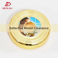 Hengda Colorful Pure Steel Dumbbell Plates Small Hole 1-2.5kg Fitness Weighted Mens Home Electroplat