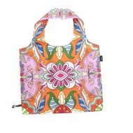 HOORAY! ECO BAG / SHOPPING BAG / FOLDABLE / REUSABLE / PATTERN / PURSE BAG POCKETS / LARGE (EB300-EB