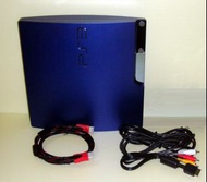 PS3 2507A 320G 主機 鈦金藍 GT5限量機 軟改最新版本4.91