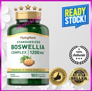 PipingRock Standardized Boswellia Complex 1200mg 180 Quick Release Capsules - Joint Support (Osteoar