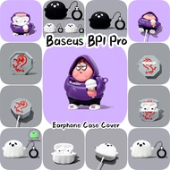 【imamura】For Baseus BP1 Pro Case Casing Soft Silicone Anti-fall Cartoon Earphone Case Cover