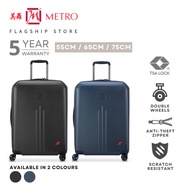 Delsey Paris Allure 55cm/65cm/75cm 4-Double Wheels Trolley Case with Zip Securitech 2 | Available in 2 Colours