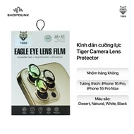 Tiger Camera Lens Protector Tempered Glass Screen Protector for iPhone 16 Pro/ 16 Pro Max