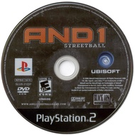 （PS2 Games CD DVD）PS2 AND 1 Streetball , Dvd game Playstation 2
