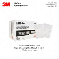 3M™ 7445 7445B Scotch-Brite Light Cleansing Hand Pad/ Excellent for fine finishes/ Light cleaning / 