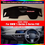 Dashboard Dash Mat Cover Leather Pad Sunshade Anti-UV Car Carpet Accessories For BMW 1-Series 2-Seri