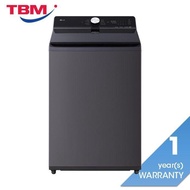 [Klang Valley Delivery Only] LG TX2518ST7G 18kg Top Load Washing Machine with Intelligent Fabric Car
