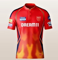 New PBKS Punjab kings Shirt TATA T20 IPL 2025-2026 Cricket polo SHIRT for Men 2025-2026