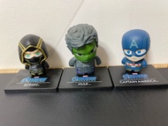Marvel 扭蛋 Avengers Endgame Figurines - Ronin, Hulk, Captain America