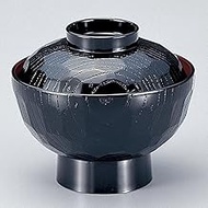 [A] Kamekodon Kurouchi Vermilion (Medium) [13.3 x 11.7 cm 380cc 170g] [Echizen Lacquerware] | Restau