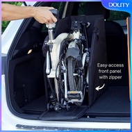 [dolity] Foldable Storage Box Foldable Bike Bag Practical Trunk Storage Organizer Box Carrying