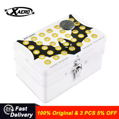 Small Size BAT-SAFE LIPO BOX Lithium Battery Explosion Proof Safe Fireproof Container for RC Drone A