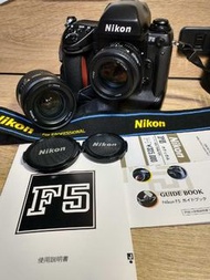Nikon F5＋AF NIKKOR 50mm f1.4D＋24-50mm 相機+鏡頭
