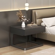 Modern Bedside Table Bedroom Furniture Luxury Simple Minimalist Art Design Bedside Table Light Shelf