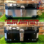 Top Box Aluminium Heavy Duty 32L Kappa Givi Mt09 Adv150 X-Adv750 Tracer Y16zr Rsx Y15 XMAX NVX