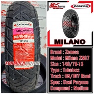 140/70-13 Zeneos Milano Ring 13 Tubeless (Dual Purpose) Ban Belakang