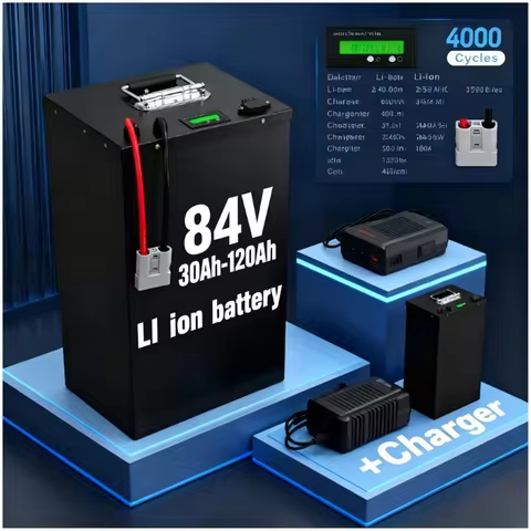 84v 50Ah 30Ah 100Ah 60Ah 80Ah lithium ion battery BMS for 4000W 5000W inverter motorcycle golf cart 
