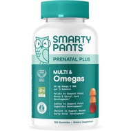 Gummies Multivitamin Pranatal SmartyPants - Omega 3 (DA/EPA), Metilfolat, Biotin, Vitamin D3, C, Vit
