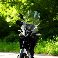Motorcycle Windshield Suitable for Honda NX400 NX500 Heightened Transparent Windshield Modification