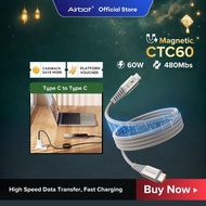 Airbot CTC60 Magnetic Link Charging Cable 60W Type-C to Type-C Wire Data PD Cable Ultra Fast Chargin