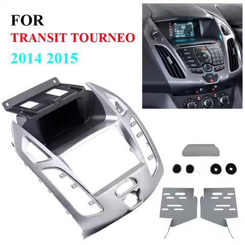 2 Din Car Fascia Radio Panel DVD Frame Install Kit for FORD Transit Connect, Tourneo Connect 2014 20