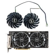 85MM New For MSI Radeon RX580 570 480 470 ARMOR Graphics Card Replacement Fan PLD09210S12HH