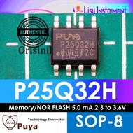 P25Q32H Memory/NOR FLASH 5.0 mA 2.3 to 3.6V SOP-8 Original Puya