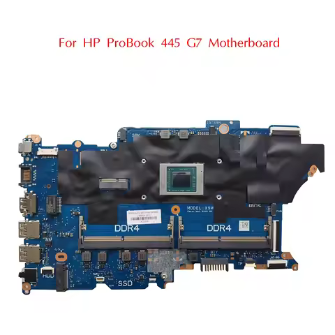 L98554-601 Used For HP ProBook 445 455 G7 Motherboard L98556-001/601 DA0X9MMB8F0 X9M With Ryzen5 450