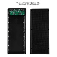 Ziqqucu có thể tháo rời pin sạc dự phòng Bộ 8-Cell 21700 pin nhanh sạc không dây sạc sạc di động Kit