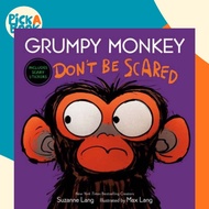 [100% Original Books] - Grumpy Monkey Don't Be Scared by Suzanne Lang (UK edition, hardcover)