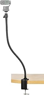 25'' Webcam-Stand Clamp Mount Holder for Insta360 Link 2/Link 2C/Link PTZ 4K Webcams and X5 X4 X3 X2