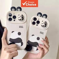 Cartoon 3D Doll Ears Case Compatible for iPhone 11 14 12 13 Pro Max 7 8 6 6s Plus XR X XS Max Cute P