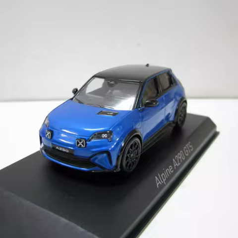 NOREV 1:43 Scale Alpine A290 GTS 2025 Alloy Car Model Adult Classic Collection Souvenir Display Gift