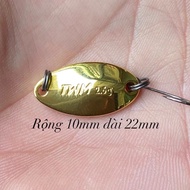 Ditch fishing spoon bait spoon bait 1.6g 2.5g 3g ditch fishing spoon bait