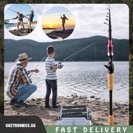 [cozyroomss.sg] Telescopic Travel Fishing Rod Bait Fishing Rod Lightweight Carbon Fiber Lure Rod