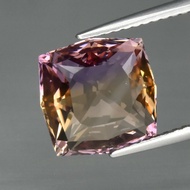 Natural Yellow & Purple Ametrine Gem ( VVS ) 4.77ct, Uruguay