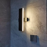 7W Warm White 3000K LED Decorative Wall Lamp - Modern Thin Design, 340 Rotation, Aluminum ELEGAN for