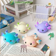 INTERESTING Squeeze Toys, Stretch Design Cute Axolotl Cartoon Fish Squishy Toy, Funny Fidget Doll Mu