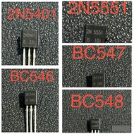 Transistor Pack 2N5401 / 2N5551 / BC546 / BC547 / BC548 – 20pcs/set