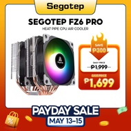 Segotep FZ6 Pro Heat Pipe ARGB Lighting CPU Air Cooler